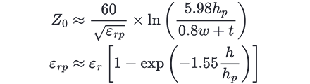 Embedded Microstrip